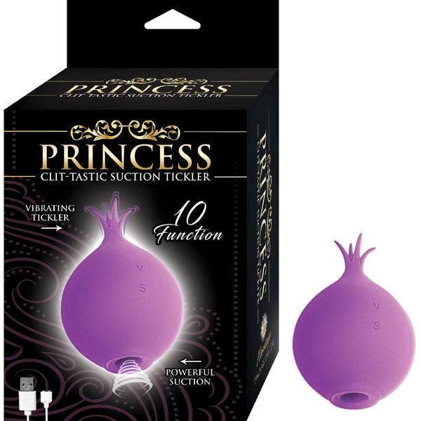 Nasstoys Pleasure Perfection - Princess Clit-Tastic Air Pulse Suction Tickler - - Clit Ticklers and Pulsators