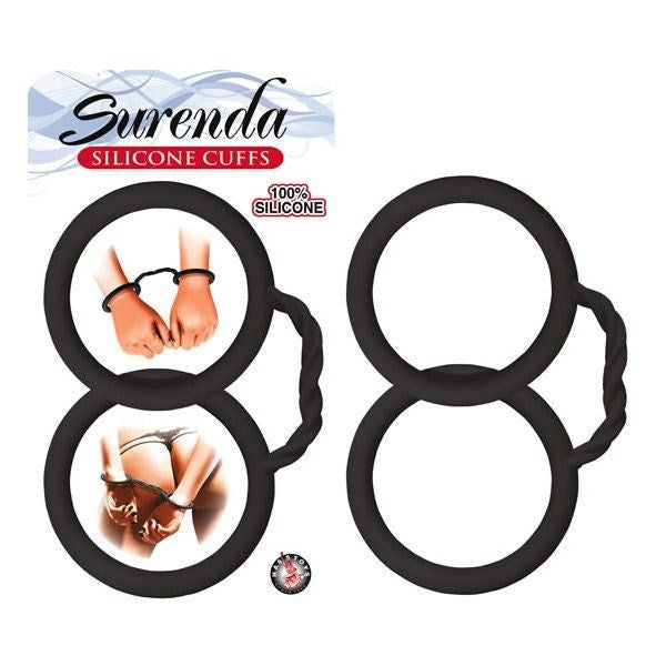 Surenda Silicone Cuffs - Durable & Phthalate-Free Intimate Accessories - - Cuffs and Restraints