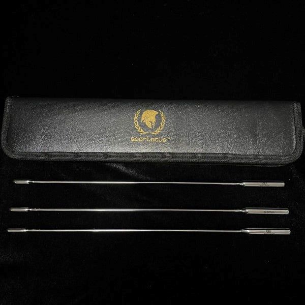 Spartacus Enterprises - Smooth Stainless Steel Urethral Sounds Kit - - Urethral Sounds