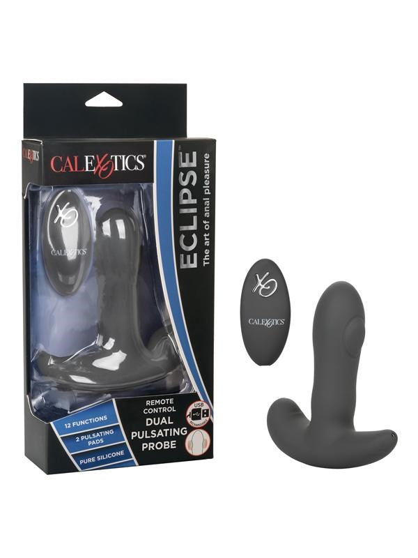 Eclipse Remote Control Dual Pulsating Prostate Probe - - Prostate Toys