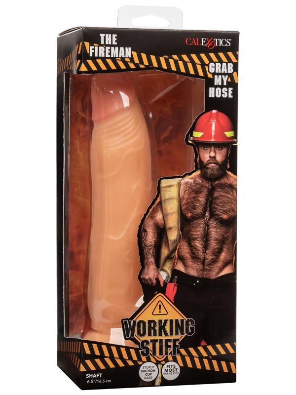 Working Stiff The Fireman Suction Cup Realistic Dildo - - Realistic Dildos