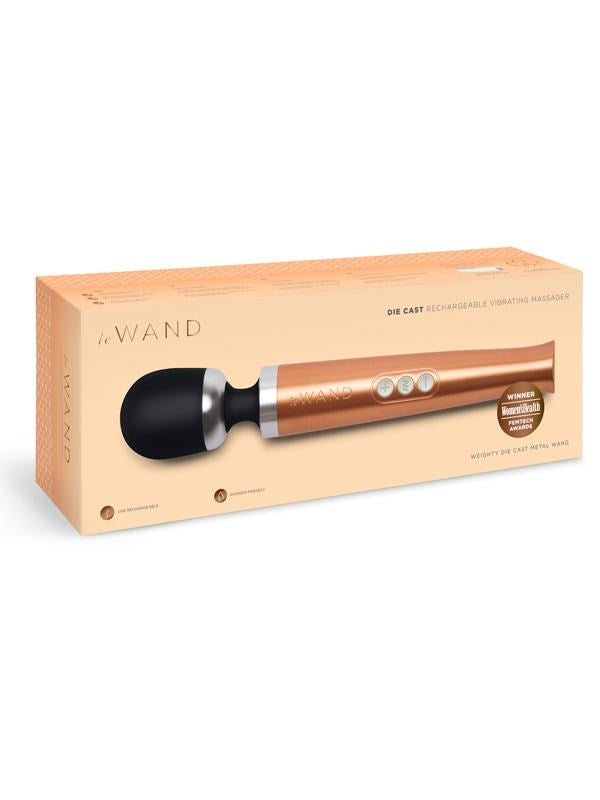 Le Wand Die Cast - Luxurious Rechargeable Vibrating Massager - - Body Wands