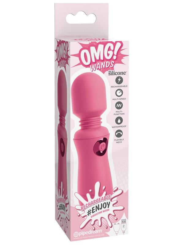 Pipedream OMG! Wands #Enjoy Rechargeable Body Wand - - Body Wands