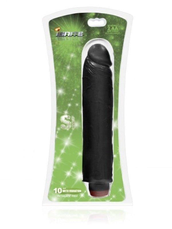 Cock with Vibration 10in - Vibrating Dildos