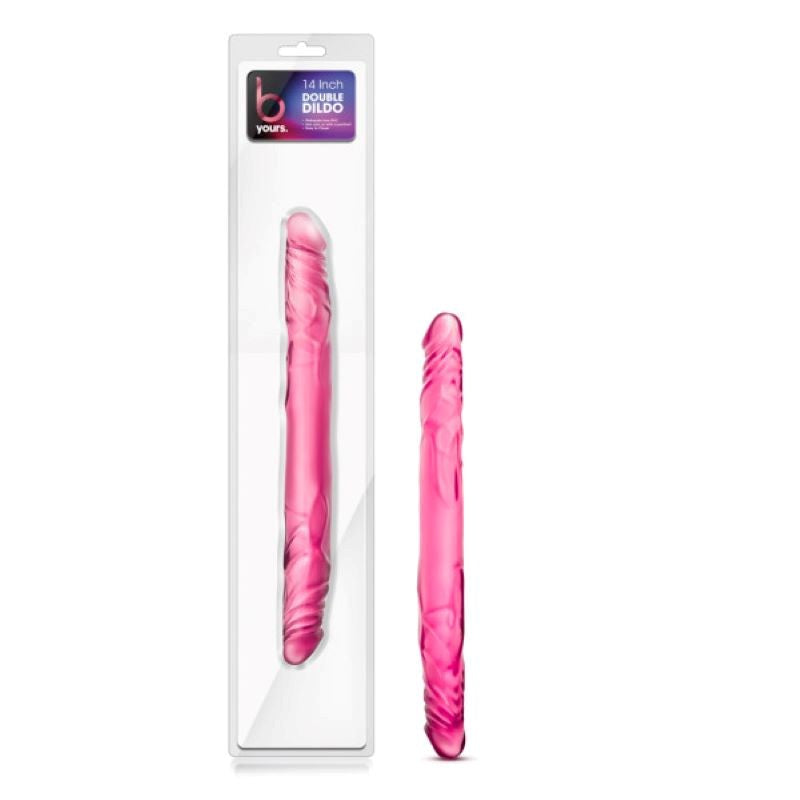 B Yours 14 Inch Double Dildo - - Realistic Dildos