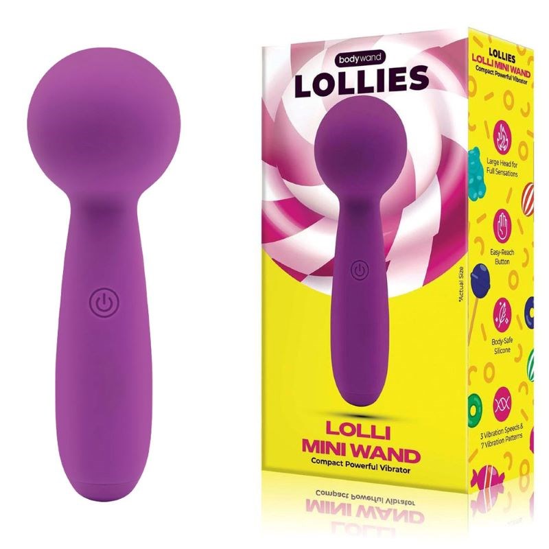 Bodywand Lolli Mini - Compact Pleasure Powerhouse - - Body Wands
