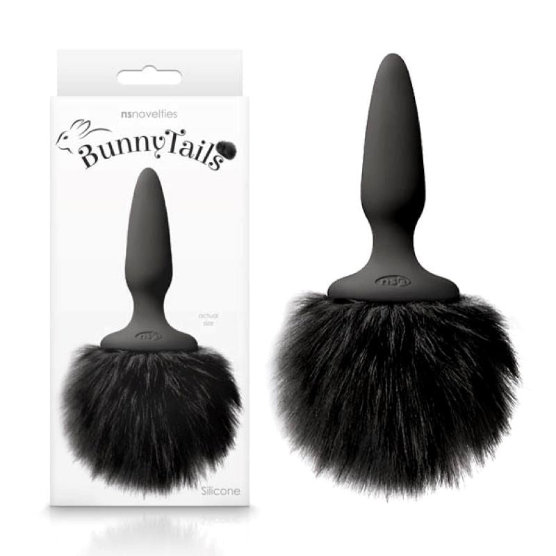 Cozy Kinky Delight - Bunny Tails Mini Fur Butt Plug - Body Wands