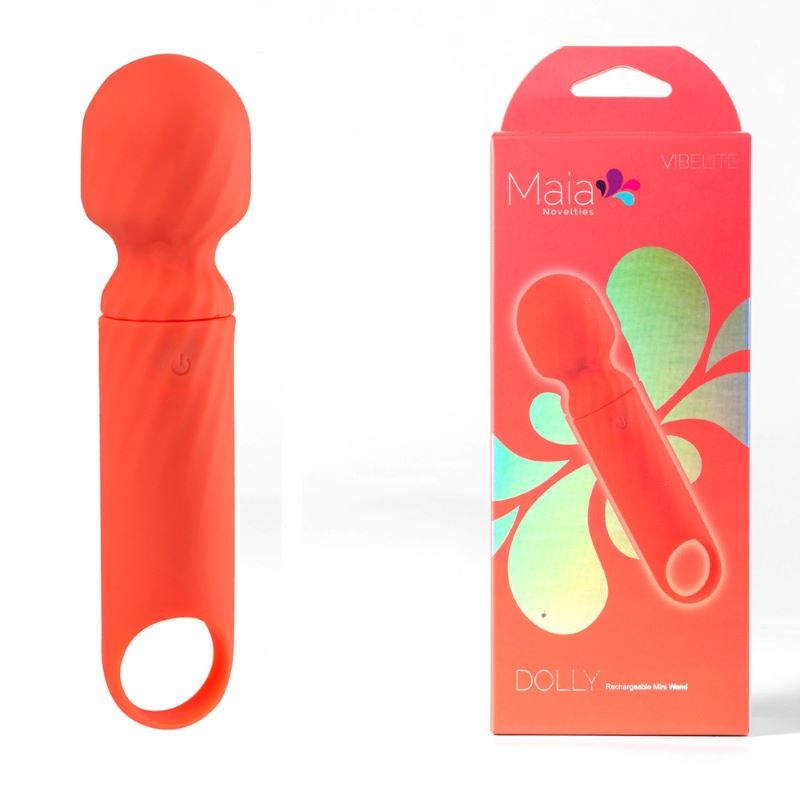 Maia DOLLY Mini Wand - Portable Pleasure Anytime, Anywhere - - Body Wands