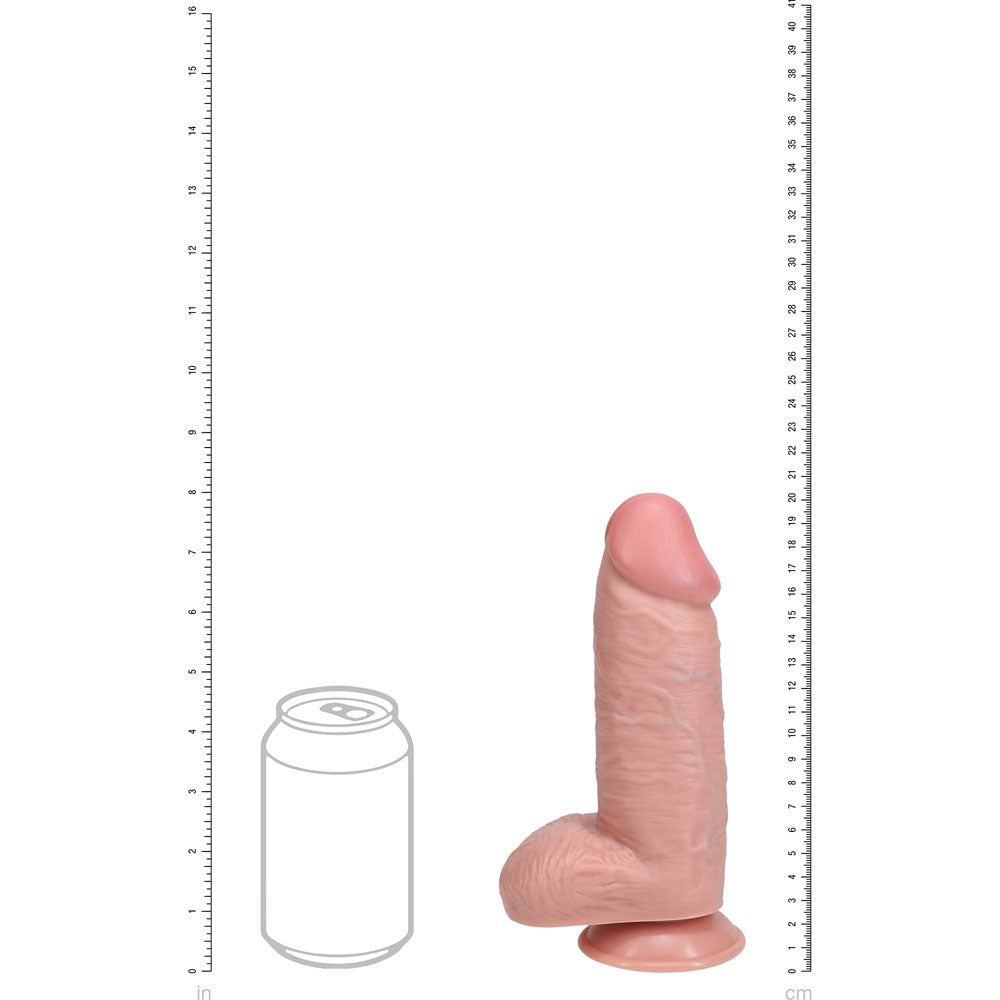 REALROCK 20cm Extra Thick Dildo with Balls - - Realistic Dildos