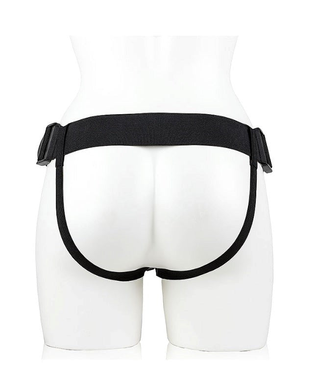 REALROCK Vibrating Hollow Strapon 10 inch - - Strap On Sextoys