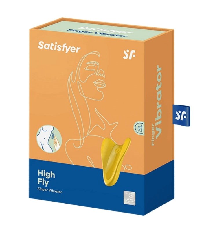 Satisfyer High Fly Waterproof Full Body Personal Finger Massager - - Personal Massagers