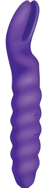 The Rabbit Ears USB Rechargeable Silicone Massager - - Clit Ticklers and Pulsators
