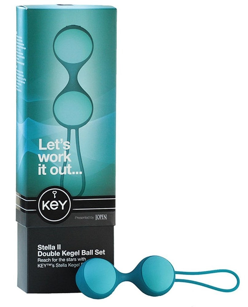 Key Stella II Double Kegal Ball Set - - Love Eggs and Kegel Exercisers
