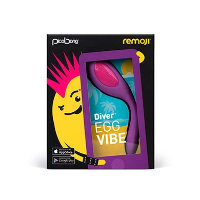 PicoBong Remoji DIVER Egg Vibe - - Luxury Sex Toys