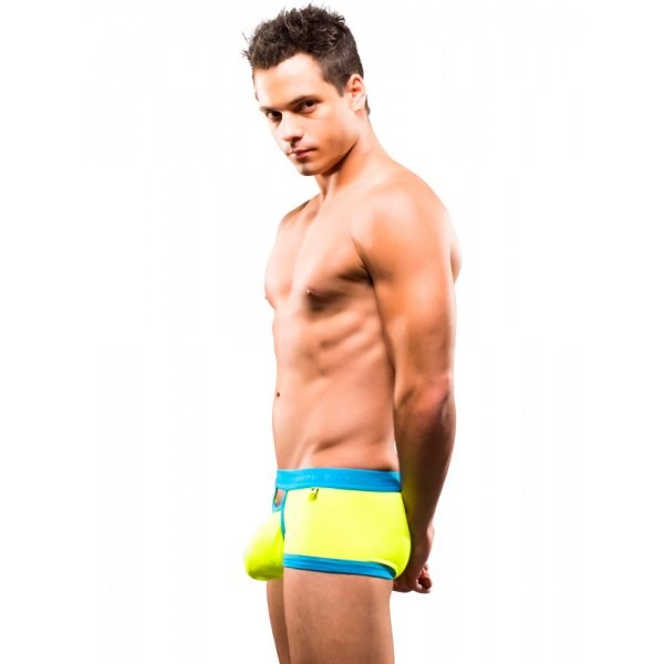 Almost Naked Teaser Boxer Neon Yellow - Jocks and G-Strings
