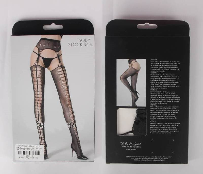 Black Sexy Fishnet Pantyhose Tights - - G-Strings, Panties and Shorts