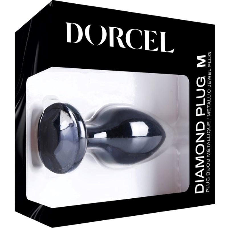 DORCEL Diamond Plug Black - - Butt Plugs