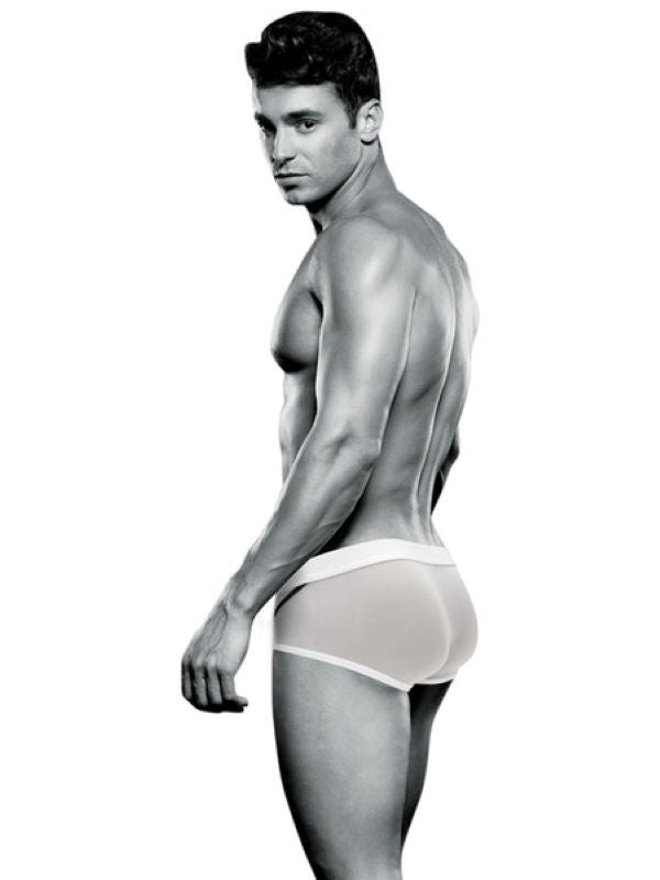 Envy Comfort-Fit Bulge Trunk - White - Mens Briefs And Boxers