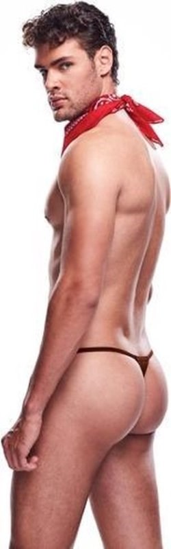 Envy Giddy Up Cowboy Set 2 piece - Jocks and G-Strings