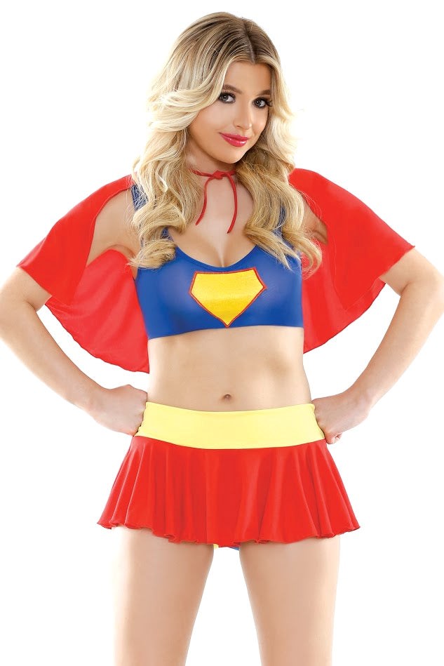 PLAY Super Sexy 4 Piece Costume Set - - Fancy Dress Ups