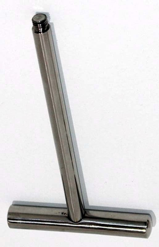 Pod Plunger Steel T-Bar - - Steel Sex Toys