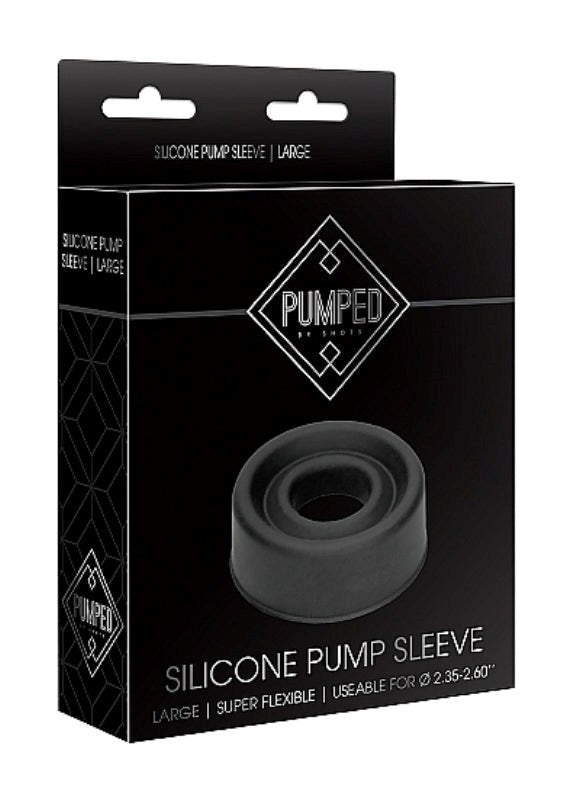 Pumped Silicone Pump Sleeve - - Penis Pumps And Stretchers
