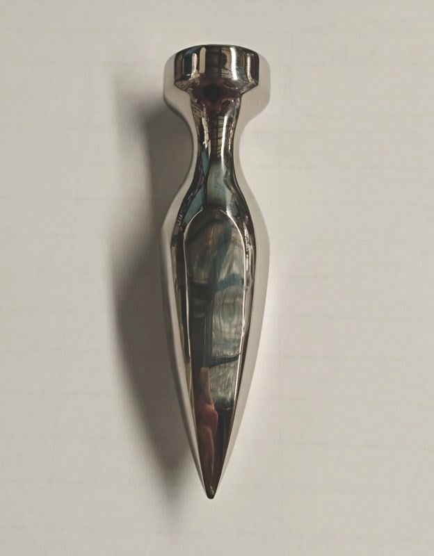Space Stainless Steel Anal Plug - - Steel Sex Toys