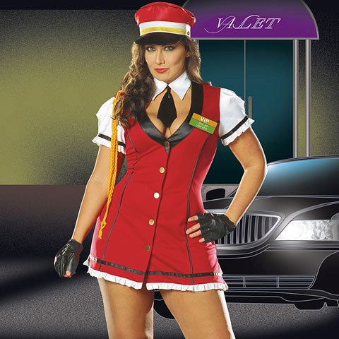 VIP Valet Service Costume - - Fancy Dress Ups