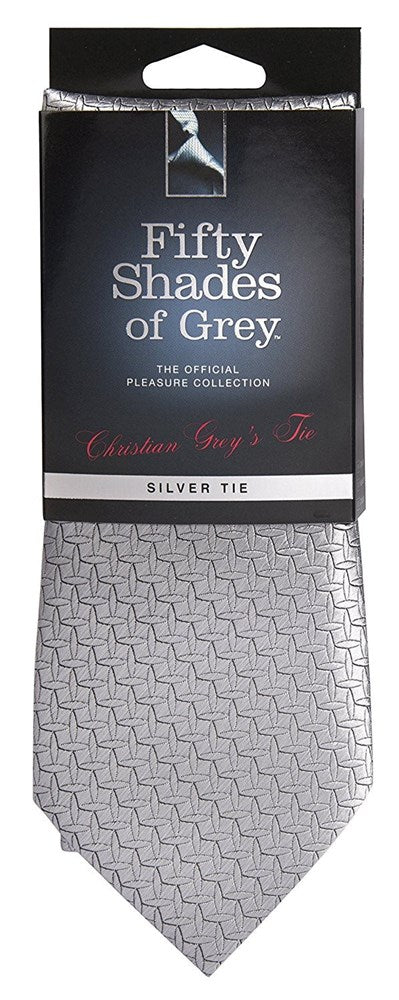 Christian Grey's Silver Tie - - Fancy Dress Ups