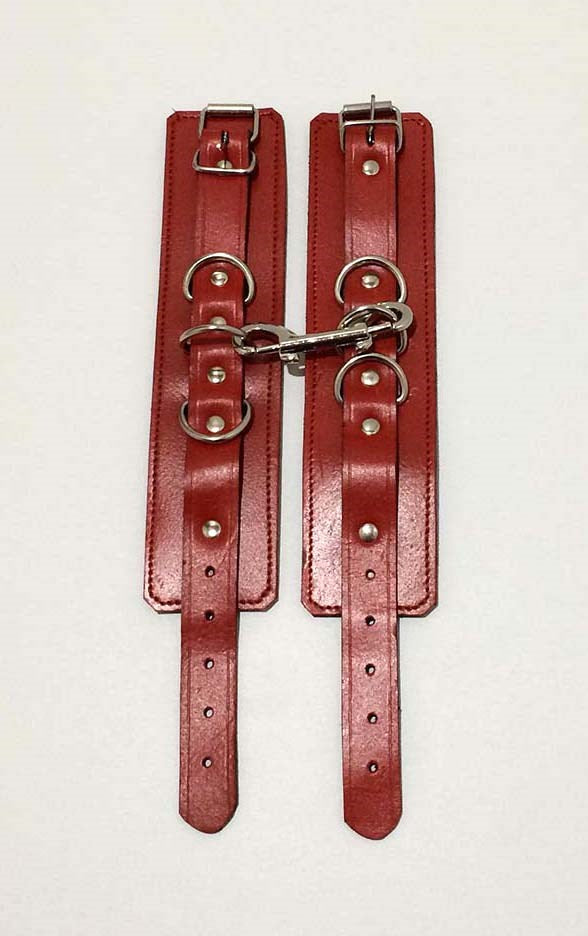 Fetish Toys Leather Ankle Restraints - - Cuffs and Restraints