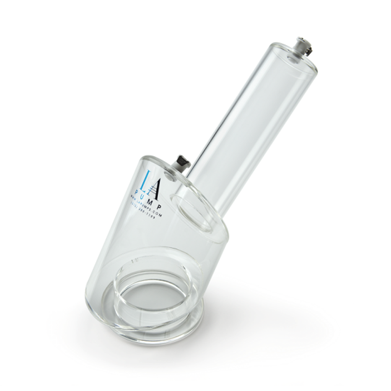 LA Pump Two Valve Penis and Ball Enlarger Cylinder - Penis Pumps And Stretchers