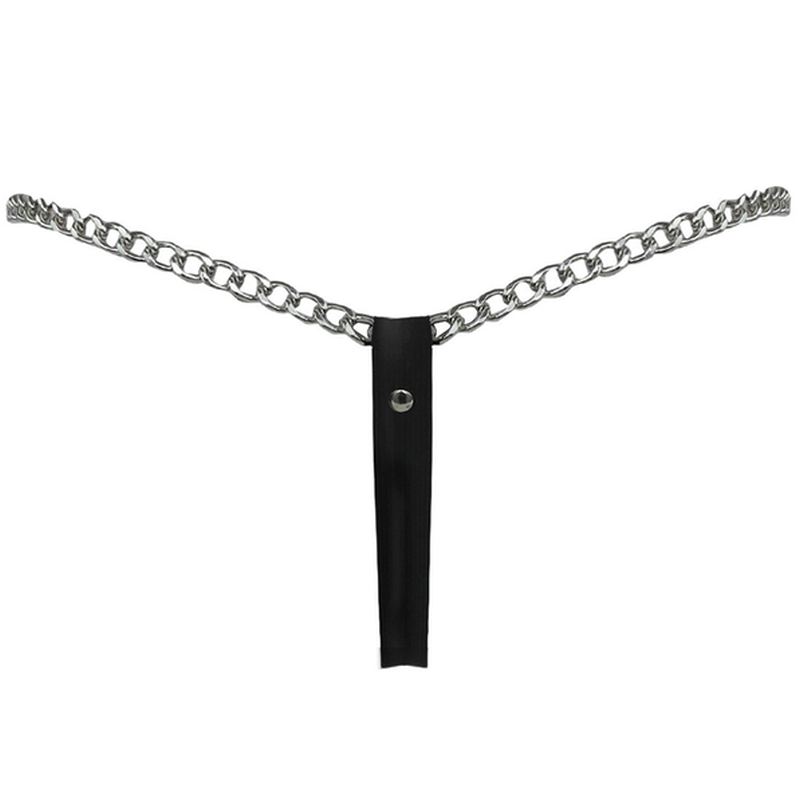 Strict Leather Chain JockStrap - - His Fetish