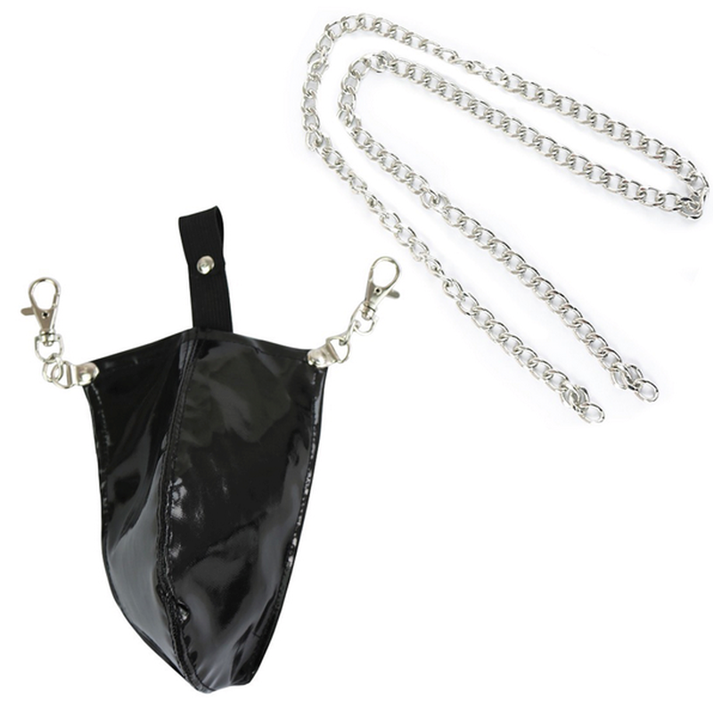 Strict Leather Chain JockStrap - - His Fetish