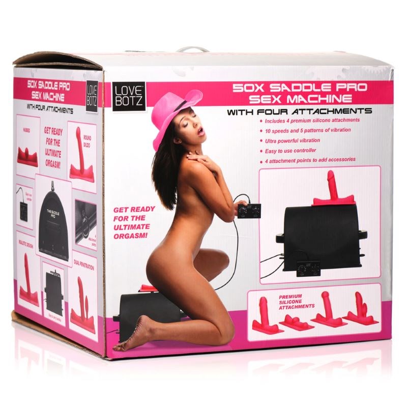 LoveBotz 50X Saddle Pro Sex Machine - - Sex Machines