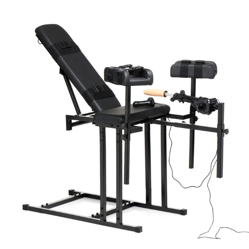 Master Series Obedience Chair + Sex Machine - - Sex Machines
