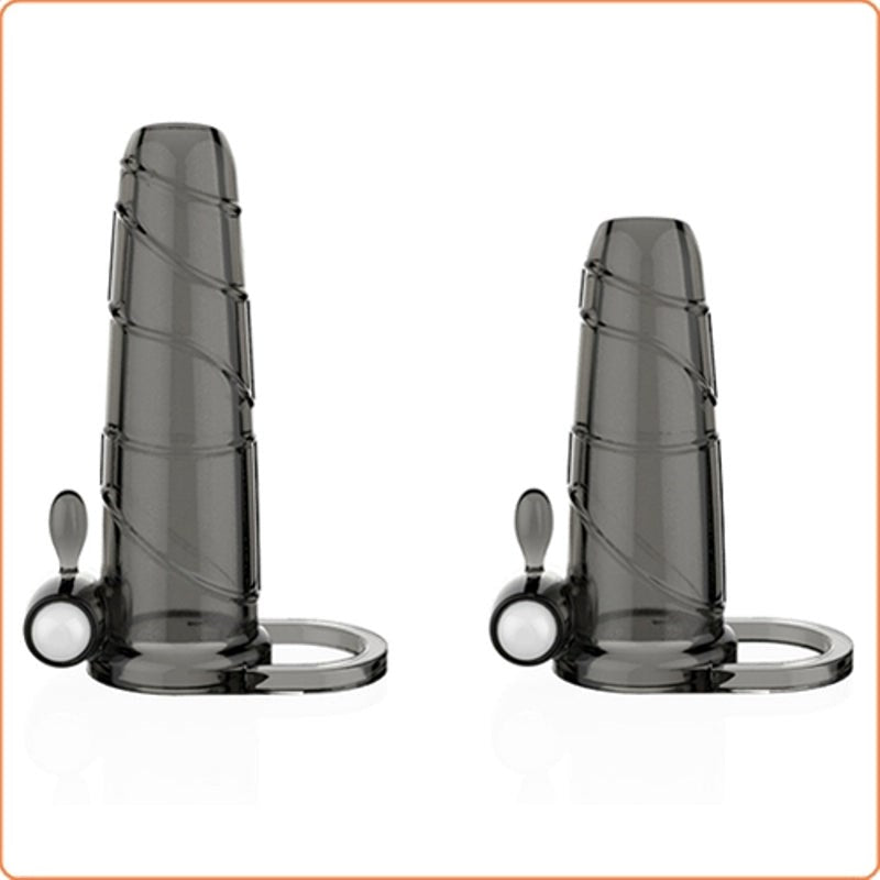 EVE Vibration Crystal Penis Sleeve - - Penis Sleeves and Extenders