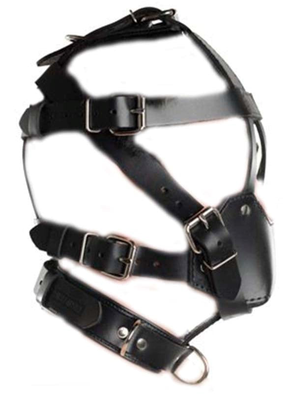 Head Harness & Muzzle Light - - Bondage Gags and Bits