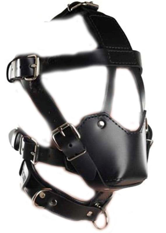 Head Harness & Muzzle Light - - Bondage Gags and Bits