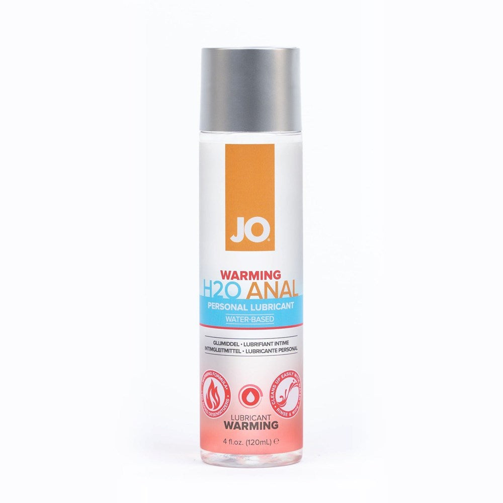 JO Anal H2O Warming Water Based Personal Lubricant - - Water Based Lubes