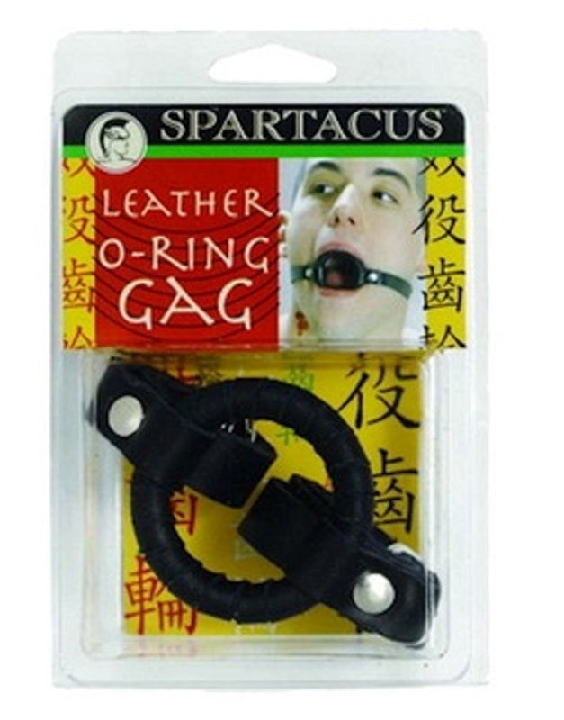 O-Ring Gag With D-Ring Closure - - Bondage Gags and Bits