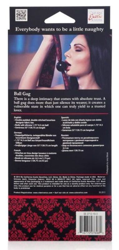 Scandal Ball Gag - - Bondage Gags and Bits