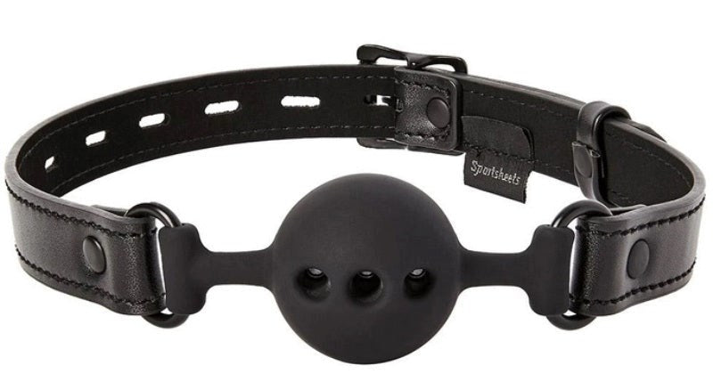 Sportsheets Saffron Breathable Ball Gag - - Bondage Gags and Bits