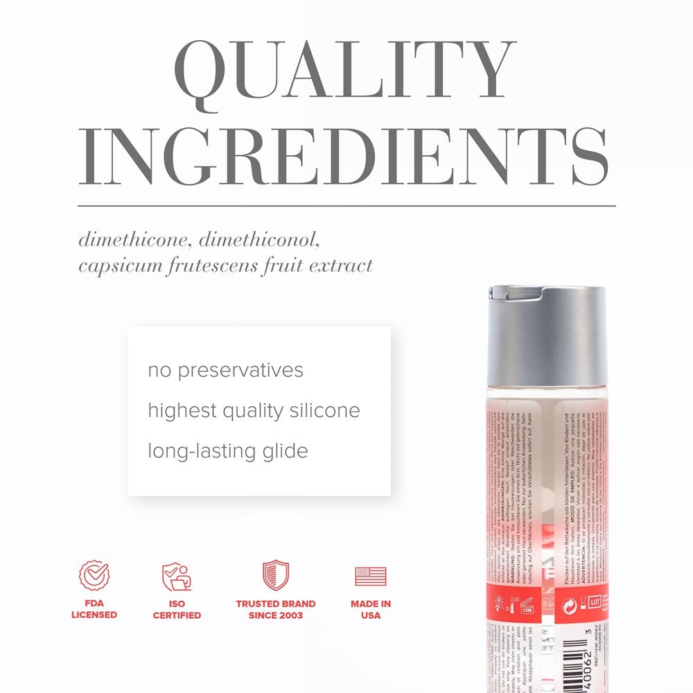 System JO All In One Massage Glide Warming Oil 30ml - - Silicone Based Lubes