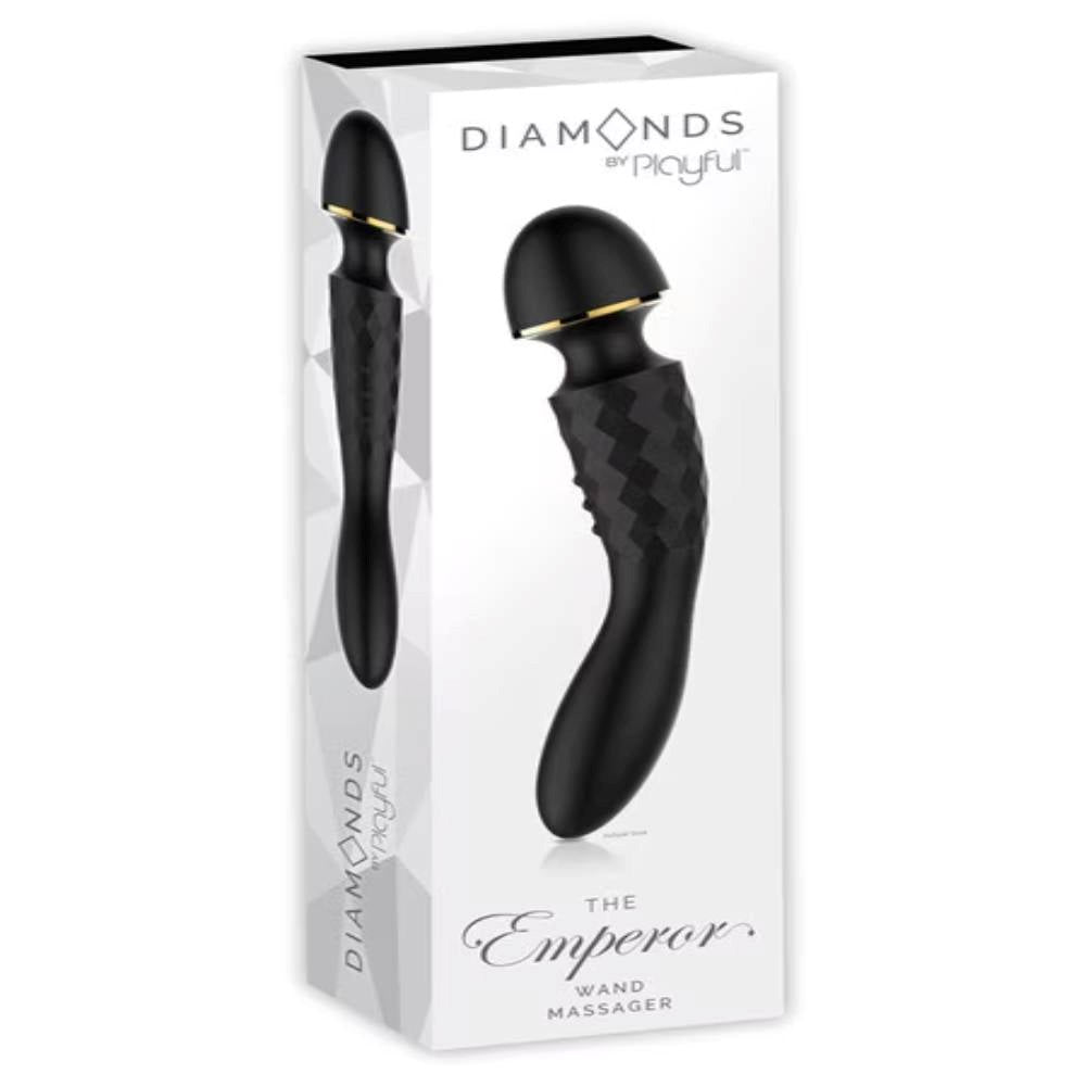 Playful Diamonds The Emperor Body Wand Massager - - Body Wands