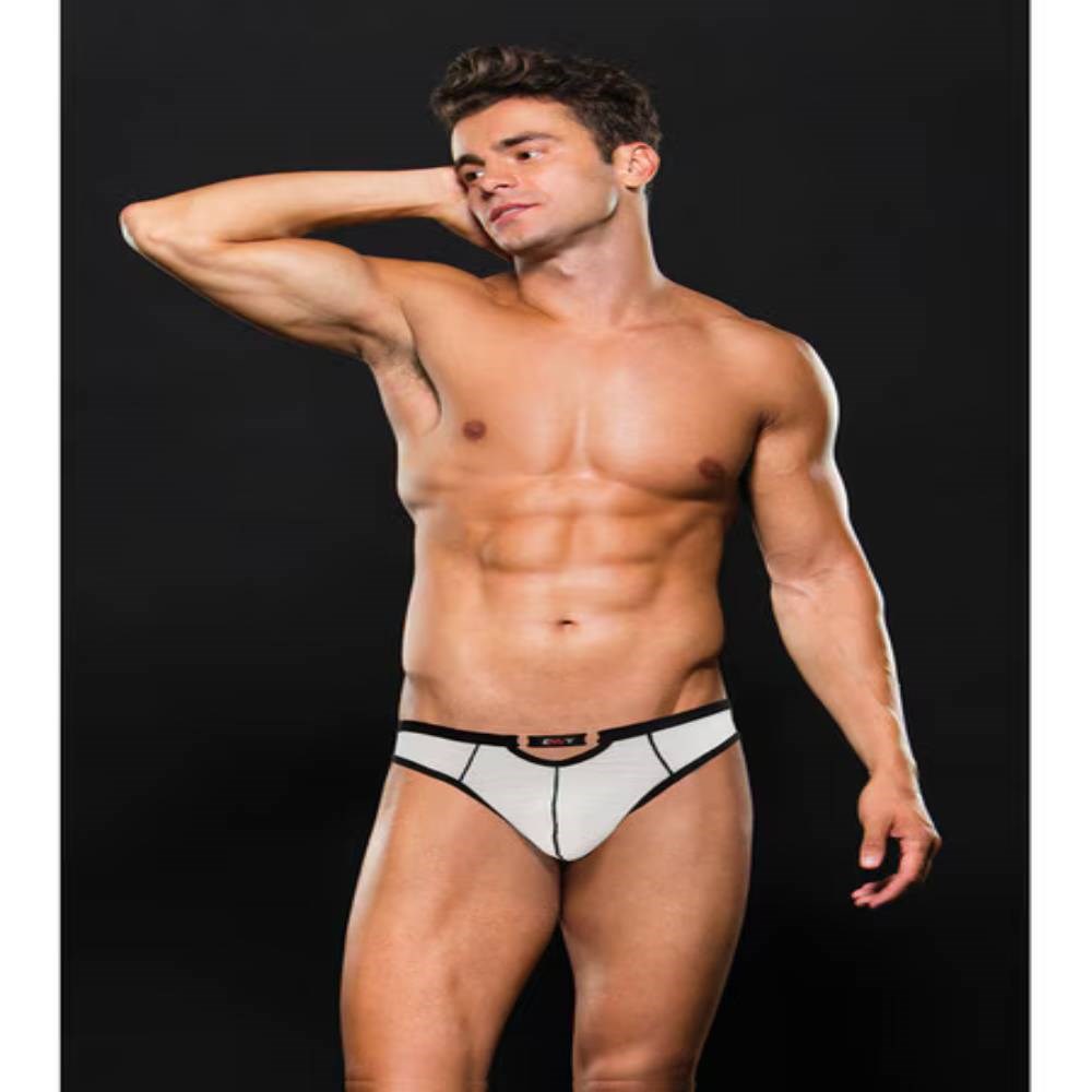 Envy Express Yourself Mens Thong White - Mens Briefs And Boxers