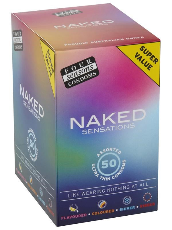 Four Seasons Naked Sensations Condoms 50s - - Condoms