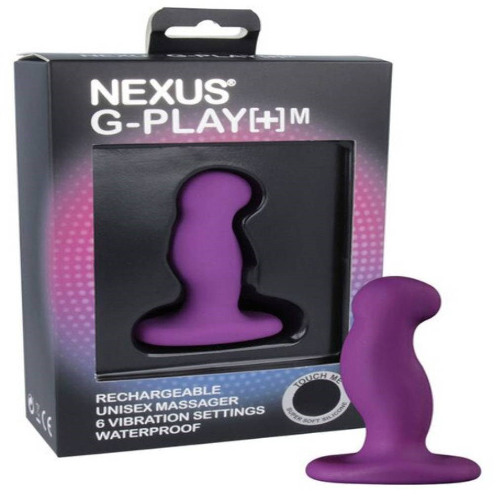 Nexus G-Play Plus Medium Unisex G-Spot Vibrator - - G-Spot Vibrators