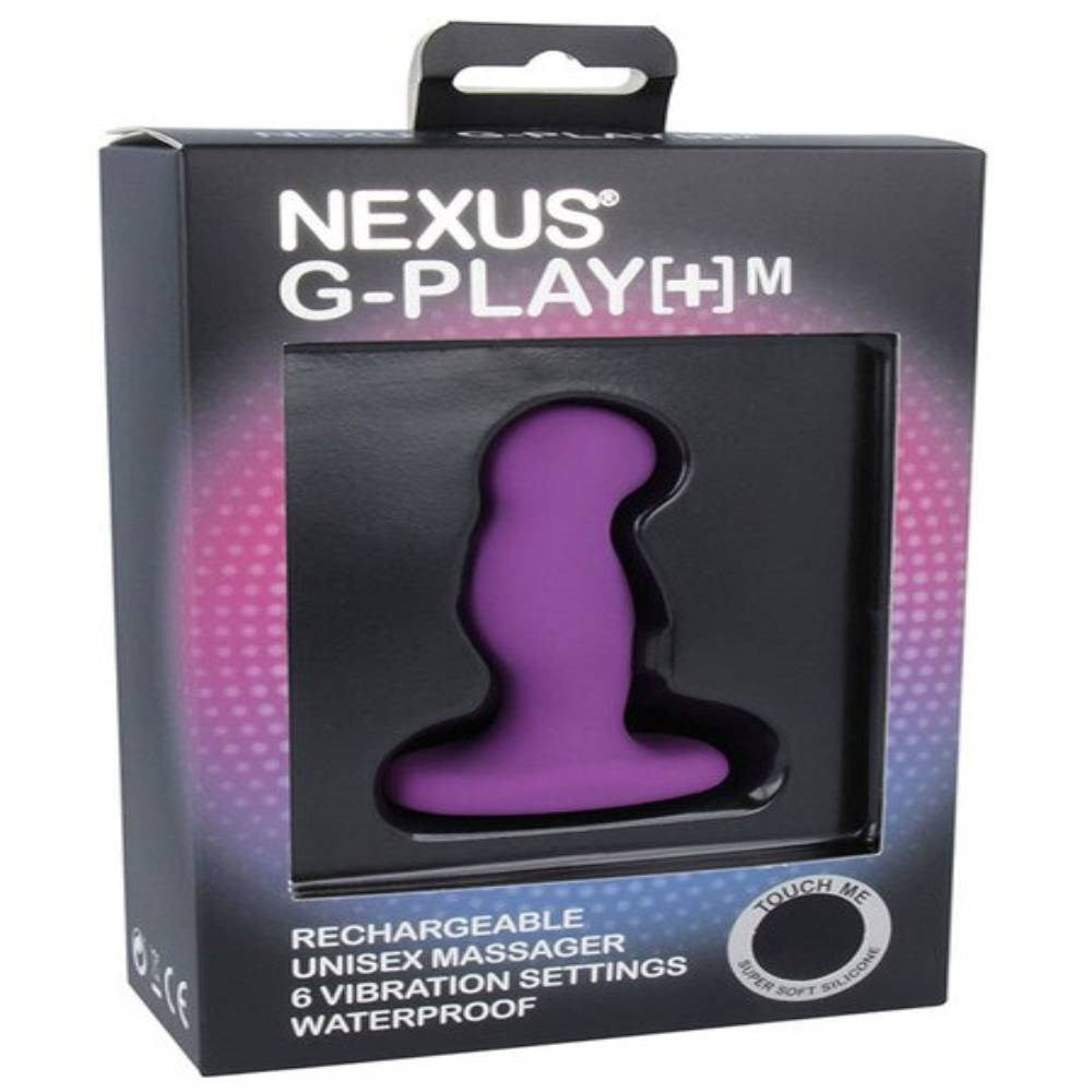 Nexus G-Play Plus Medium Unisex G-Spot Vibrator - - G-Spot Vibrators