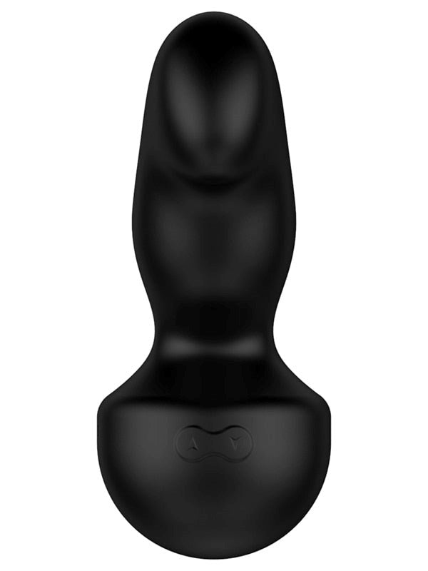 Nexus GYRO VIBE EXTREME Hands Free Vibrating Dildo Black - - Vibrating Dildos