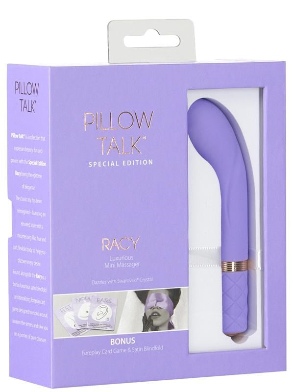Pillow Talk Special Edition Racy Mini Massager Purple - Personal Massagers